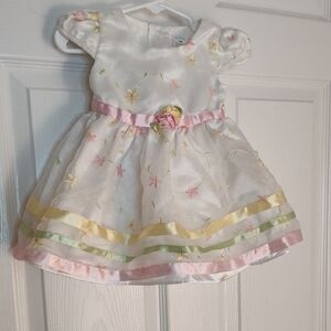 George White Baby Dress